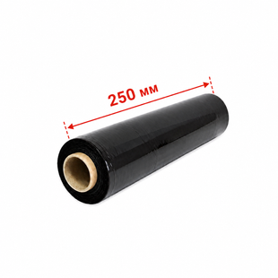 Black stretch film 17&mu;m*250mm*200m
