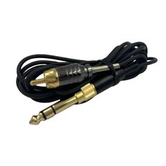 RCA clip cord with safety string