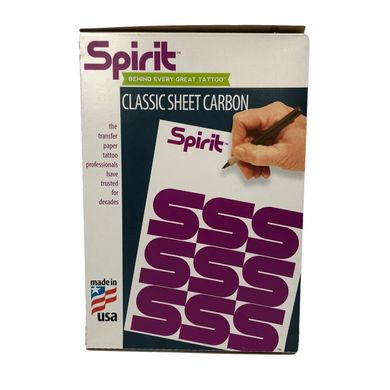 Трансферний папір для ручного перенесення ескізу Spirit Classic Sheet Carbon