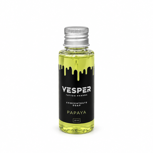 Antibacterial green soap VESPER PAPAYA