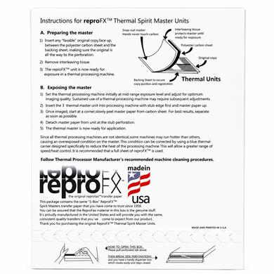 Трансферний папір Spirit ReproFX S-Box Original (A4)